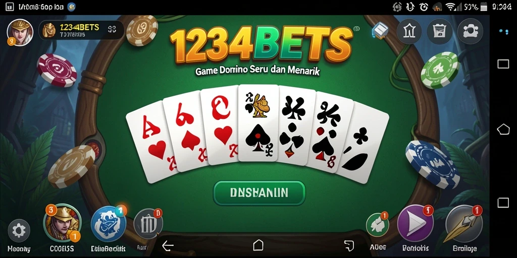 Screenshot dari gameplay seru di 1234BETS dengan teman-teman.