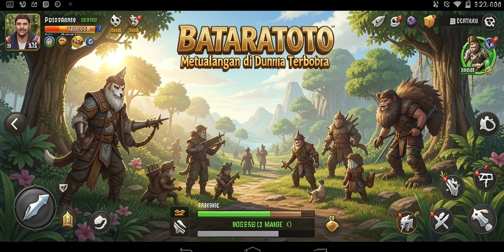 Gameplay BATARATOTO yang menakjubkan di dunia terbuka.