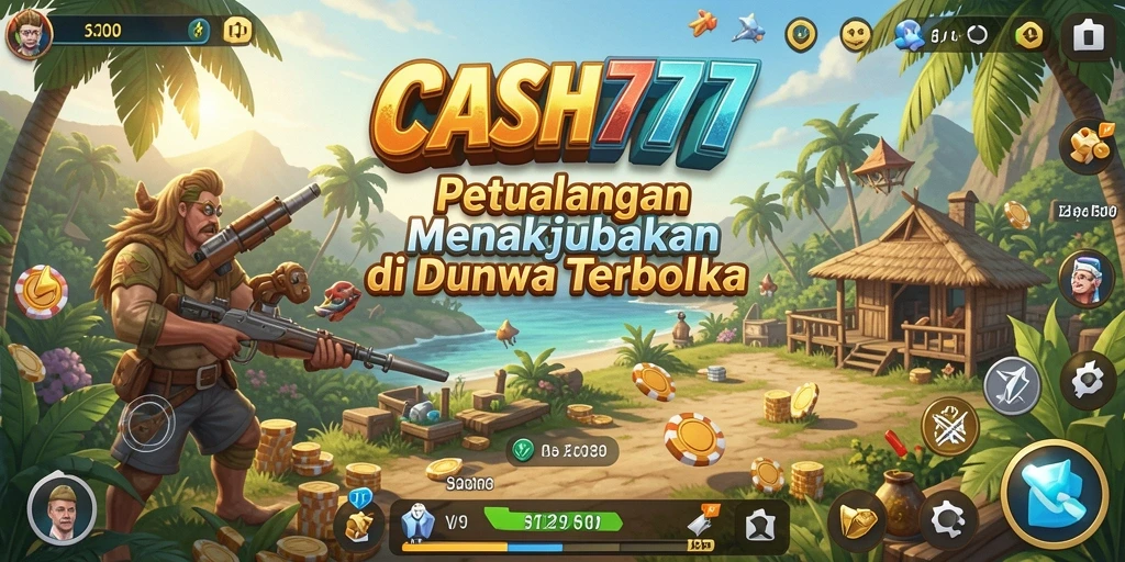 Tampilan menarik gameplay <strong>CASH777</strong> di dunia terbuka yang luas.