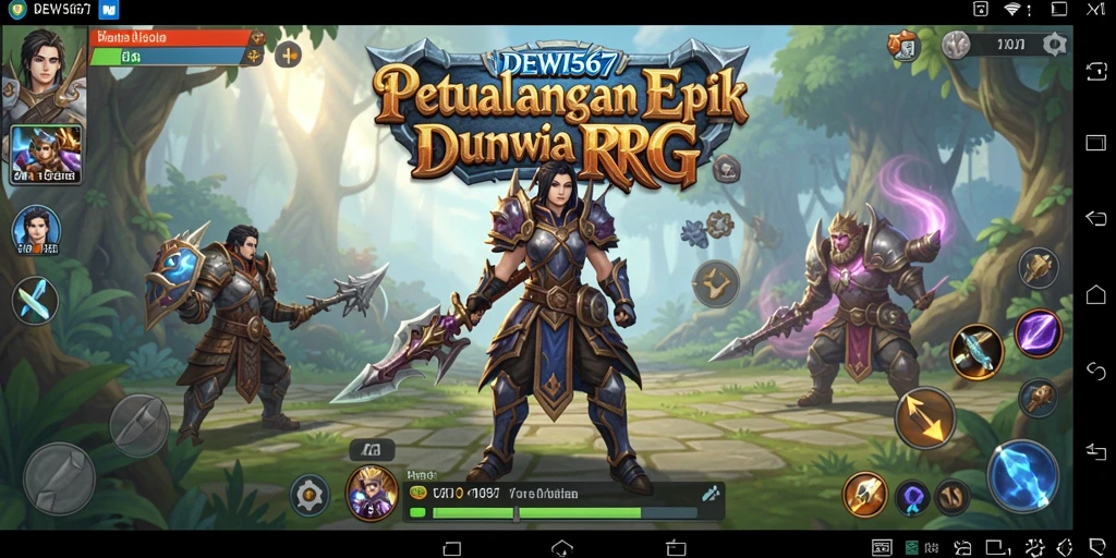 Screenshot DEWI567 menampilkan aksi seru dalam dunia RPG yang menakjubkan.