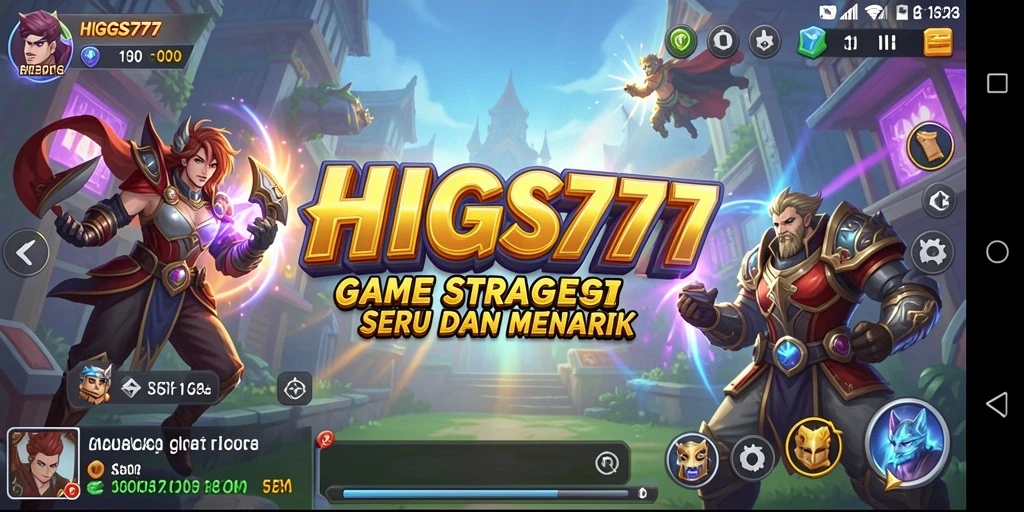 Gameplay menantang dan strategi mendebarkan di HIGGS777.