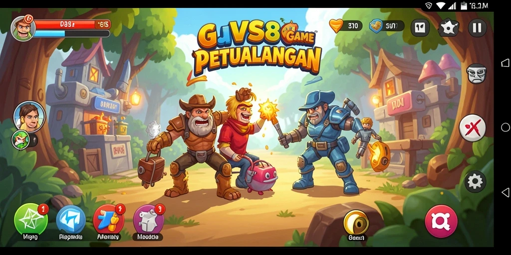 Tampilan gameplay seru dari JVS88 dalam aksi.