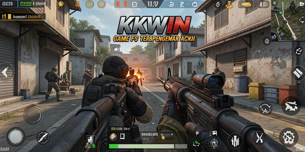 Tampilan aksi seru dalam gameplay KKWIN yang memukau.