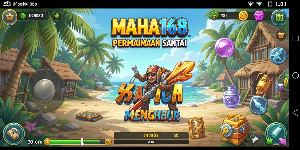Tampilan menarik dari gameplay MAHA168 yang menghibur.
