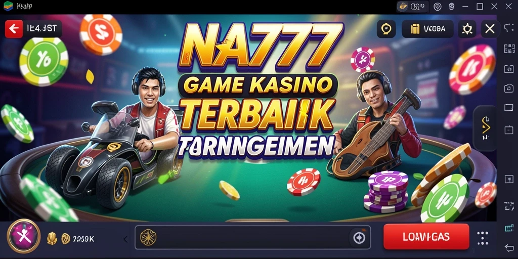 Tampilan menarik dari gameplay di NA777 dengan banyak pilihan permainan Kasino.