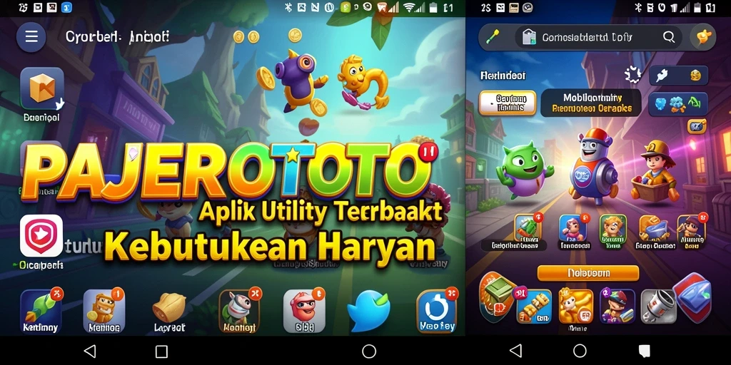 Tampilan antarmuka PAJEROTOTO yang modern dan intuitif.