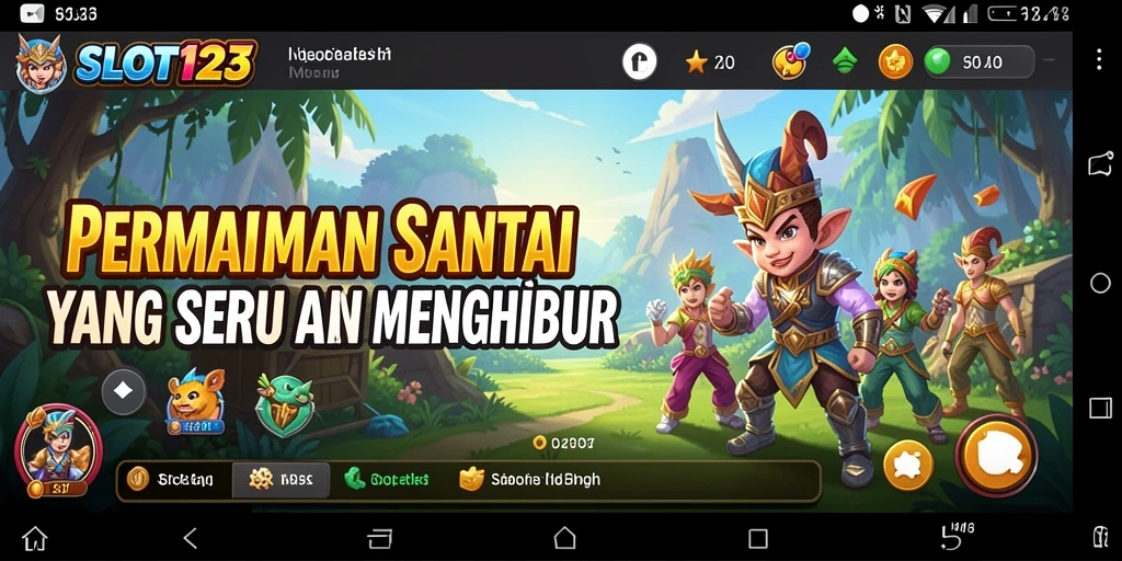 Tampilan menarik dari gameplay SLOT123 yang mengasyikkan.